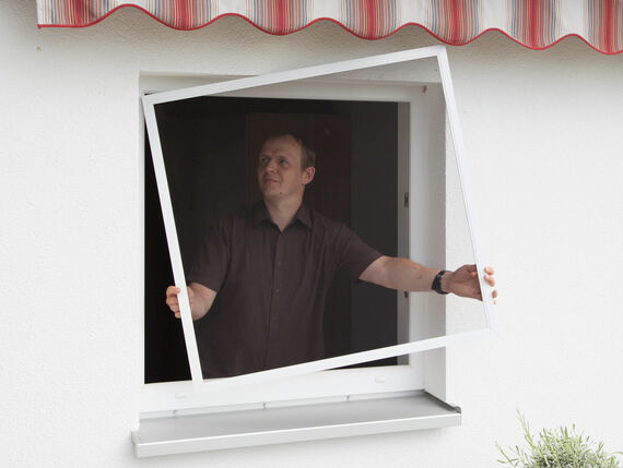 erfal Insektenschutz für Fenster Bauarten Besonderheiten Spannrahmen