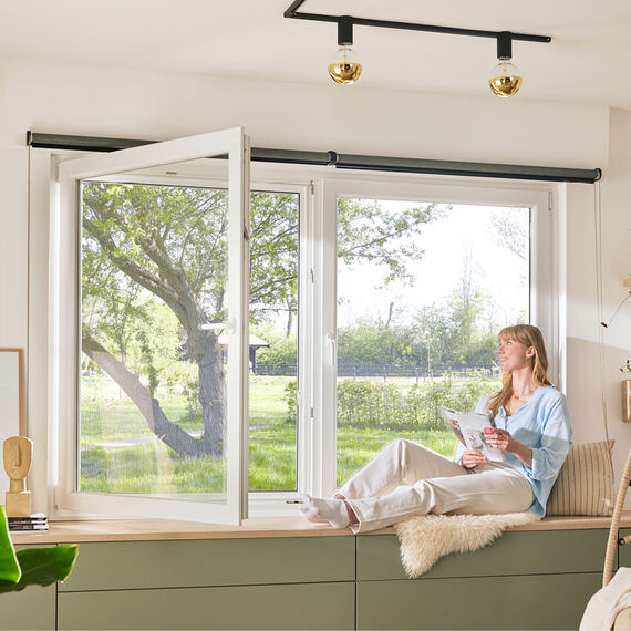 Insekten&shy;schutz für Fenster