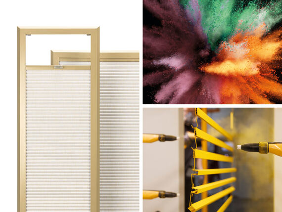 Profilfarben für Sonnenschutz nach Wunsch