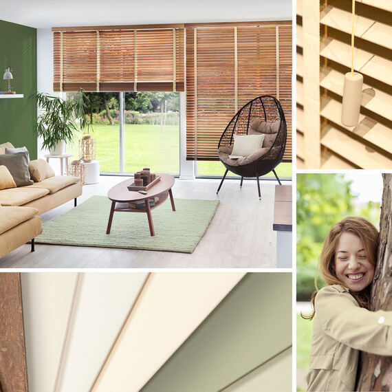 Pure Wood – neue Holz-<br>jalousien
