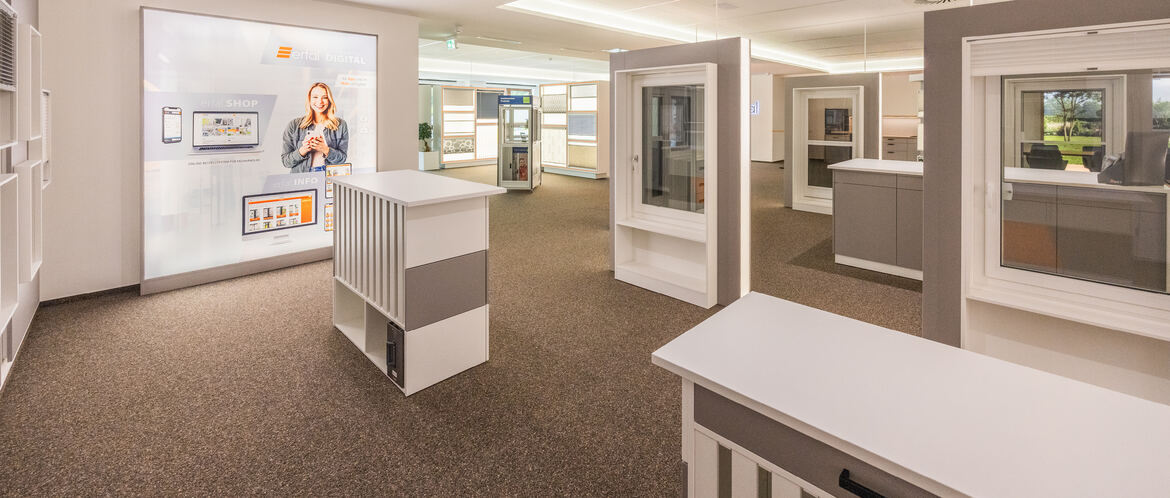 Showroom erfal Falkenstein Produkte