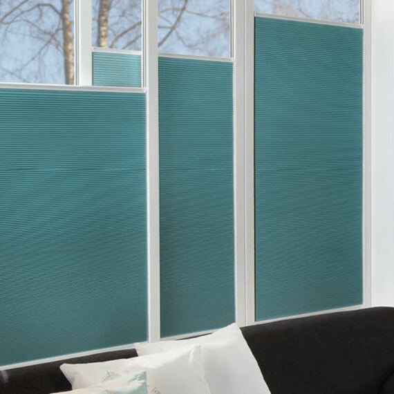 S-Plissees & <br>S-Wabenplissees 