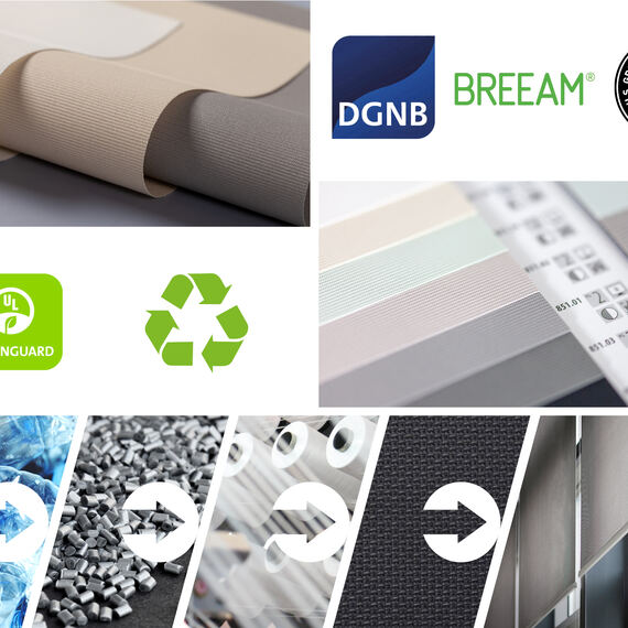 Sustainable sun protection fabrics